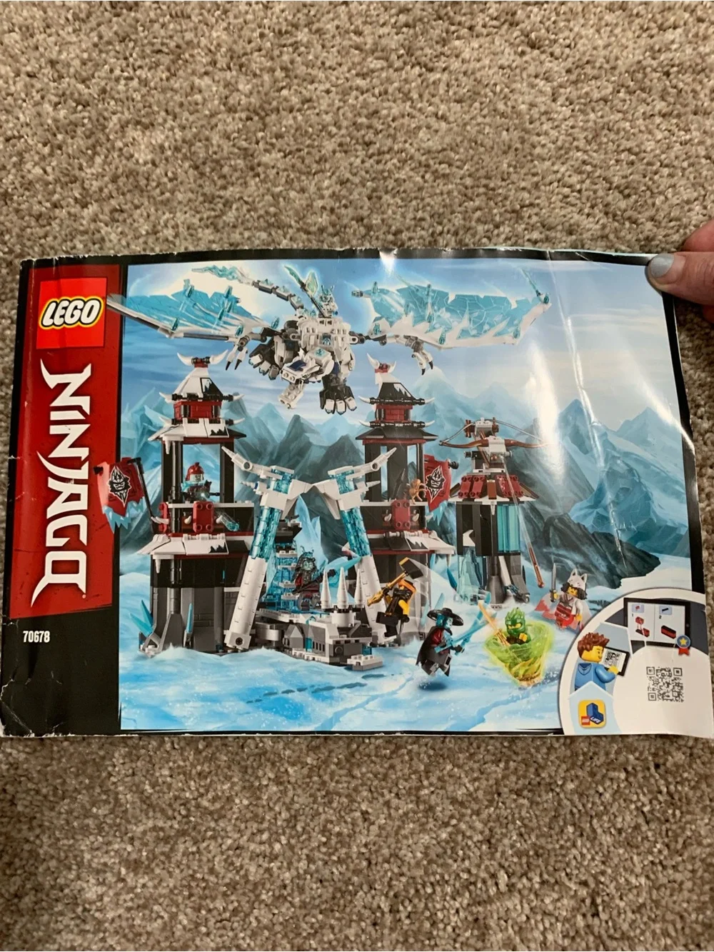 LEGO 70678 Ninjago Castle of Forsaken Emperor Instruction Book Manual Only